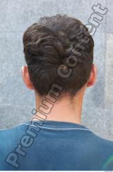 Head Hair Man Casual Slim Street photo references